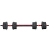 Dumbbells Barbell Weight Set 20KG Adjustable Rubber Home GYM Exercise Fitness Deals499