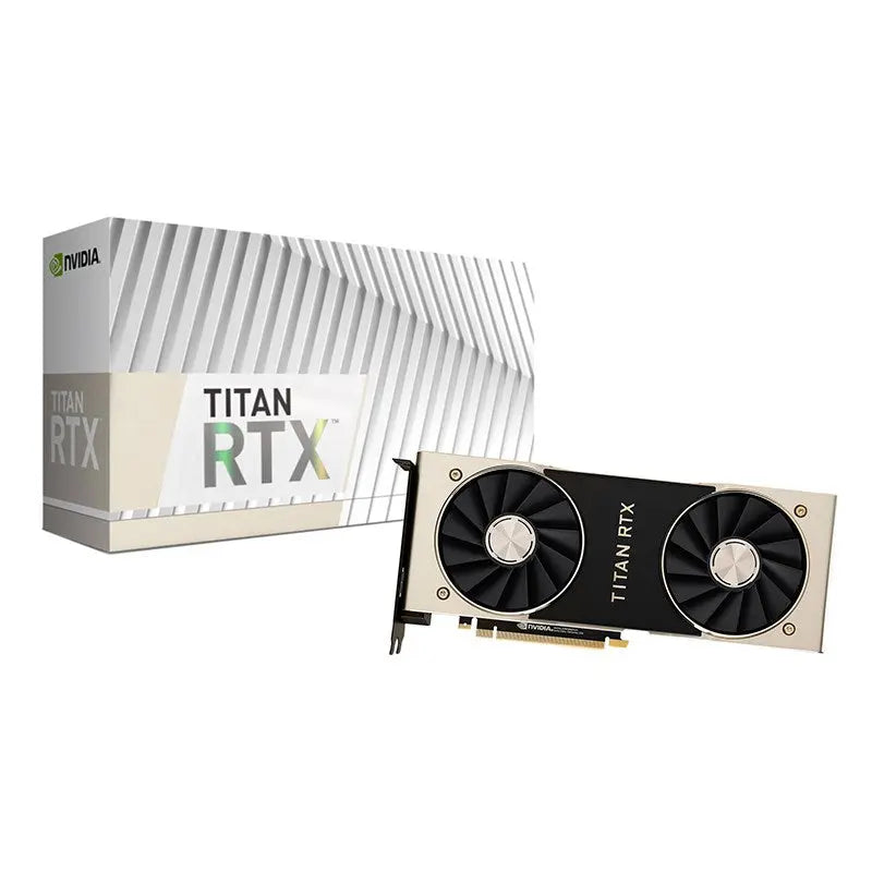 E-ENERGY TITAN RTX 24GB GDDR6, Ultra Fast, Fastest PC Graphics Card, 1770MHz Boost, 130 Tensor TFLOPs of Performance, 576 Tensor Cores E-ENERGY