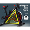 Spin Exercise Bike Flywheel Fitness Commercial Home Workout Gym Machine Bonus Phone Holder Black Deals499
