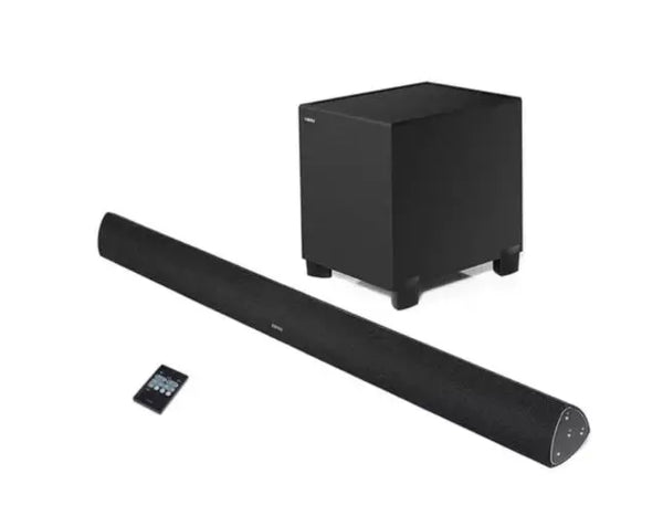 EDIFIER B7 CineSound Soundbar Speaker System with Wireless Subwoofer Bluetooth, Optical, Coaxial, RCA - Ideal for HomeTheatre Large Format TV BLACK EDIFIER