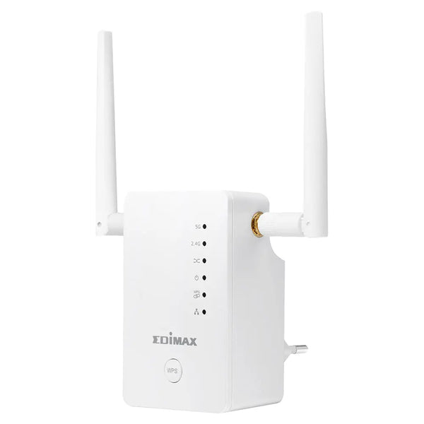 EDIMAX AC1200 Range Extender Smart AC1200 Dual-Band Wi-Fi 3in1 Extender/Access Point/Wi-Fi Bridge 1200Mbps (N300 + AC867Mbps) 802.11 (AU Plug) EDIMAX