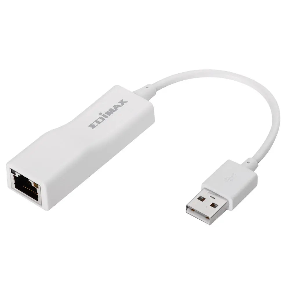EDIMAX USB2.0 To Ethernet Adapter Compact, Low Power USB 2.0 Fast Ethernet Adapter EDIMAX