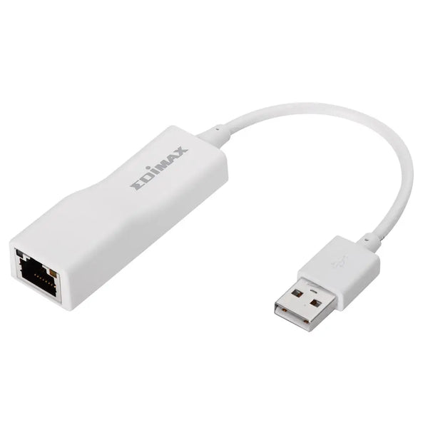 EDIMAX USB2.0 To Ethernet Adapter Compact, Low Power USB 2.0 Fast Ethernet Adapter EDIMAX