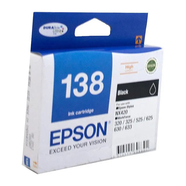 EPSON 138 Black Ink Cartridge EPSON