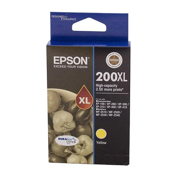 EPSON 200XL Yellow Ink Cartridge EPSON