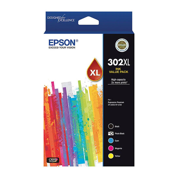 EPSON 302XL 5 Ink Value Pack EPSON