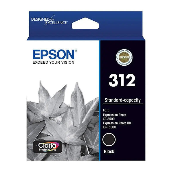 EPSON 312XL Black Ink Cartridge EPSON