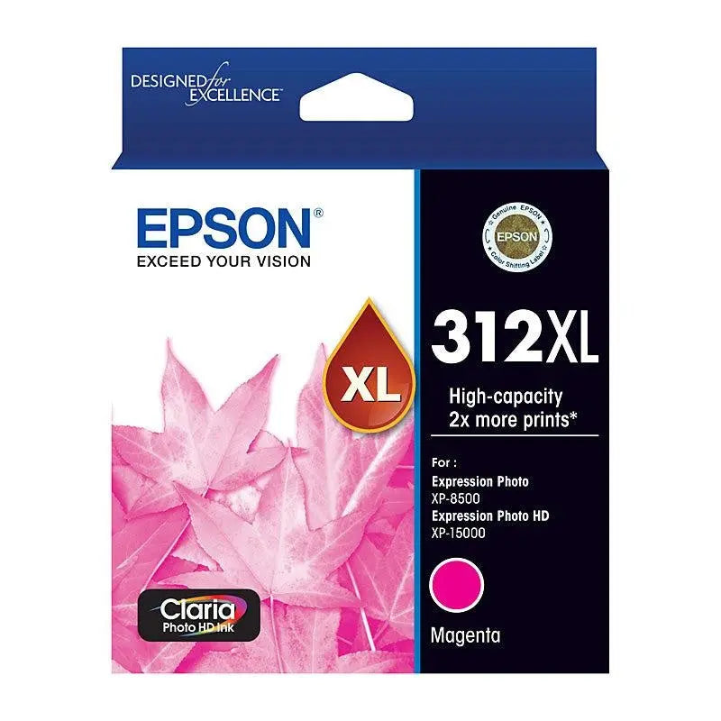 EPSON 312XL Magenta Ink Cartridge EPSON