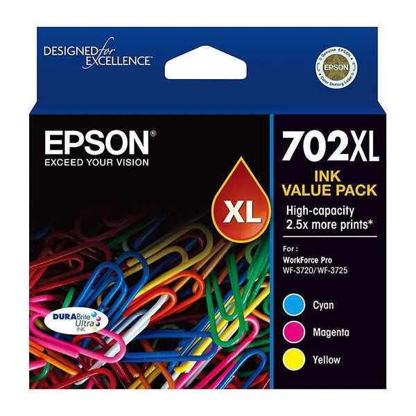 EPSON 702XL CMY Ink Pack EPSON