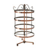 Earring Holder Stand Jewelry Display Hanging Rack Storage Metal Organizer 4 Tier Bronze Deals499