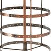 Earring Holder Stand Jewelry Display Hanging Rack Storage Metal Organizer 4 Tier Bronze Deals499