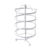 Earring Holder Stand Jewelry Display Hanging Rack Storage Metal Organizer 4 Tier White Deals499