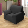 Easy Fit Stretch Couch Sofa Slipcovers Protectors Covers 1 Seater Black Deals499
