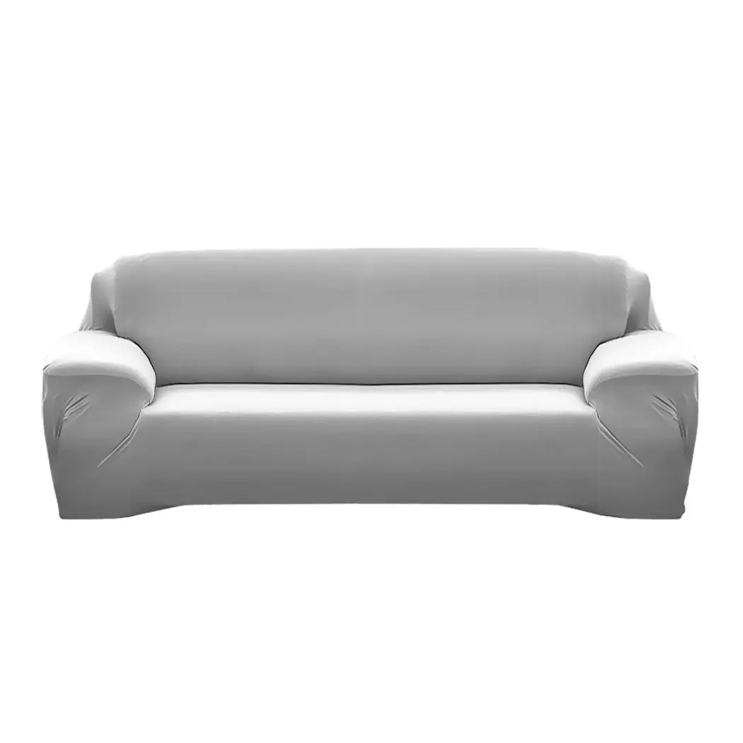 Easy Fit Stretch Couch Sofa Slipcovers Protectors Covers 3 Seater Grey Deals499
