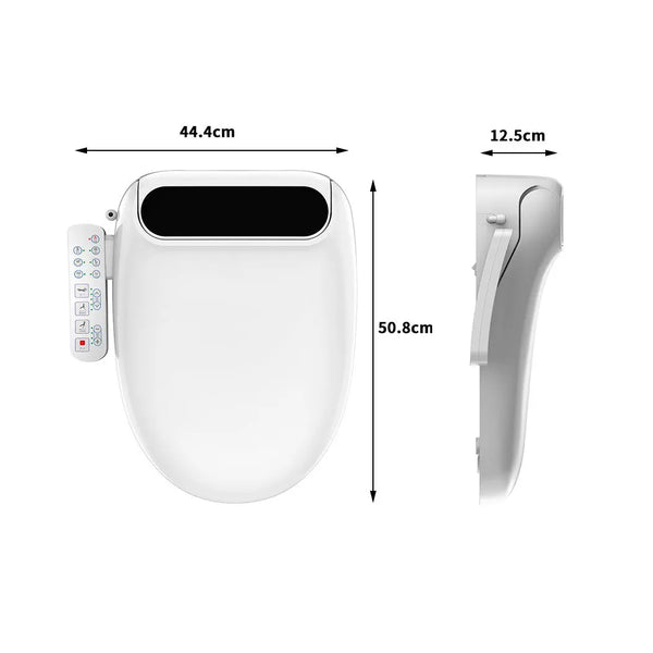 Electric Bidet Toilet Seat Cover Sprayer Auto Smart Electronic Wash Dual Nozzles Deals499