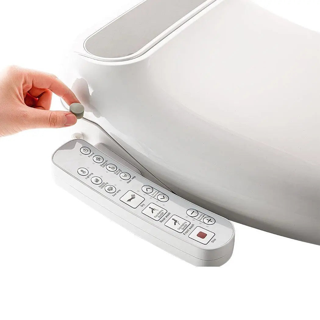 Electric Bidet Toilet Seat Cover Sprayer Auto Smart Electronic Wash Dual Nozzles Deals499