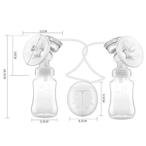 Electric Breast Pump Automatic Milk Suction Double Side Intelligent Baby Feeder Deals499