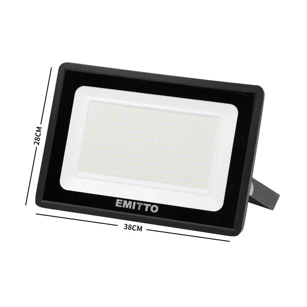 Emitto LED Flood Light 200W Outdoor Floodlights Lamp 220V-240V Cool White Deals499