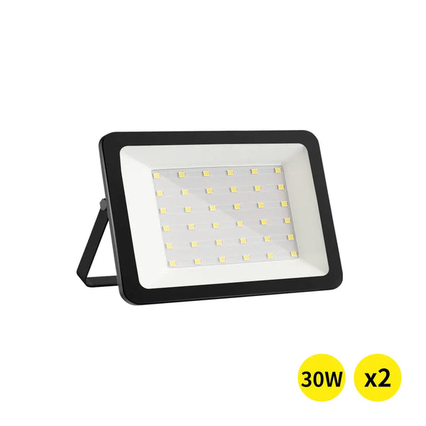 Emitto LED Flood Light 30W Outdoor Floodlights Lamp 220V-240V Cool White 2PCS Deals499