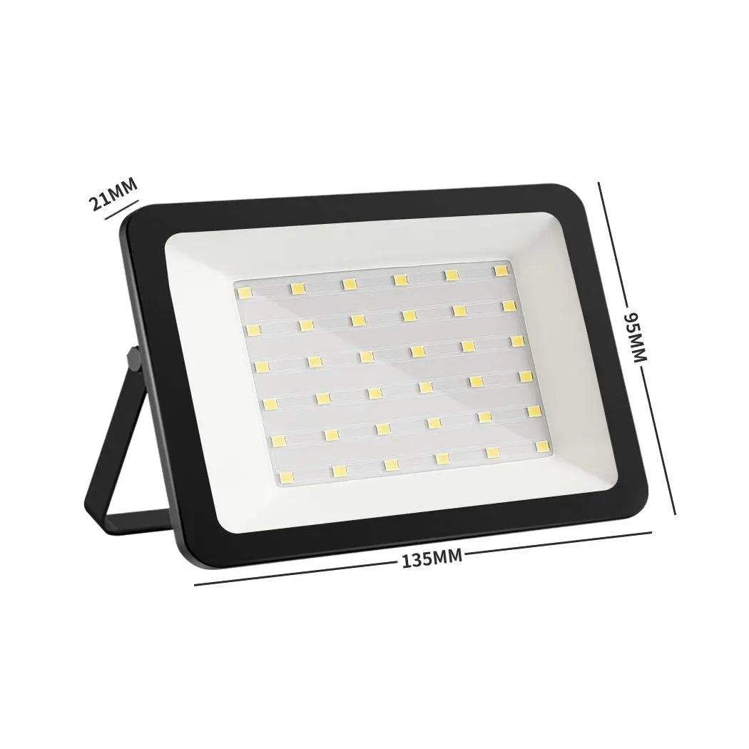 Emitto LED Flood Light 30W Outdoor Floodlights Lamp 220V-240V Cool White 2PCS Deals499