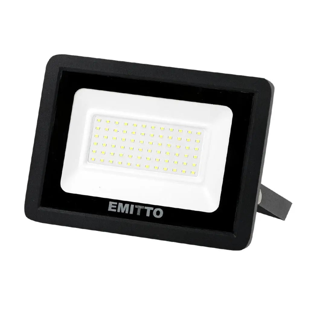 Emitto LED Flood Light 50W Outdoor Floodlights Lamp 220V-240V Cool White Deals499