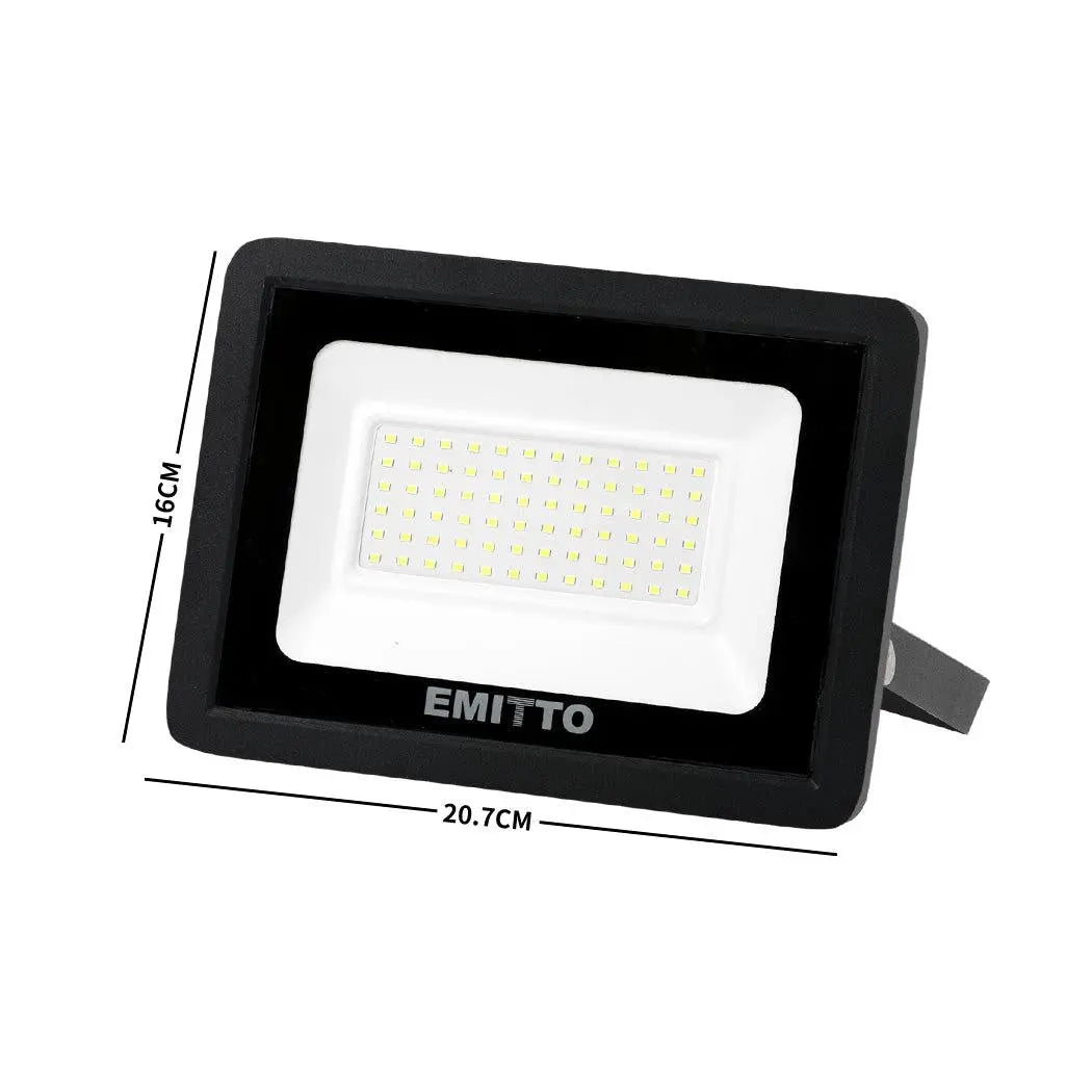 Emitto LED Flood Light 50W Outdoor Floodlights Lamp 220V-240V Cool White Deals499