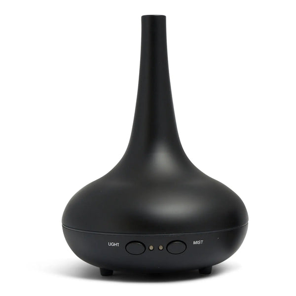 Essential Oil Diffuser Ultrasonic Humidifier Aromatherapy LED Light 200ML 3 Oils - Black Deals499