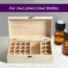 Essential Oil Storage Box Wooden 25 Slots Aromatherapy Container Organiser Deals499