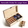 Essential Oil Storage Box Wooden 25 Slots Aromatherapy Container Organiser Deals499