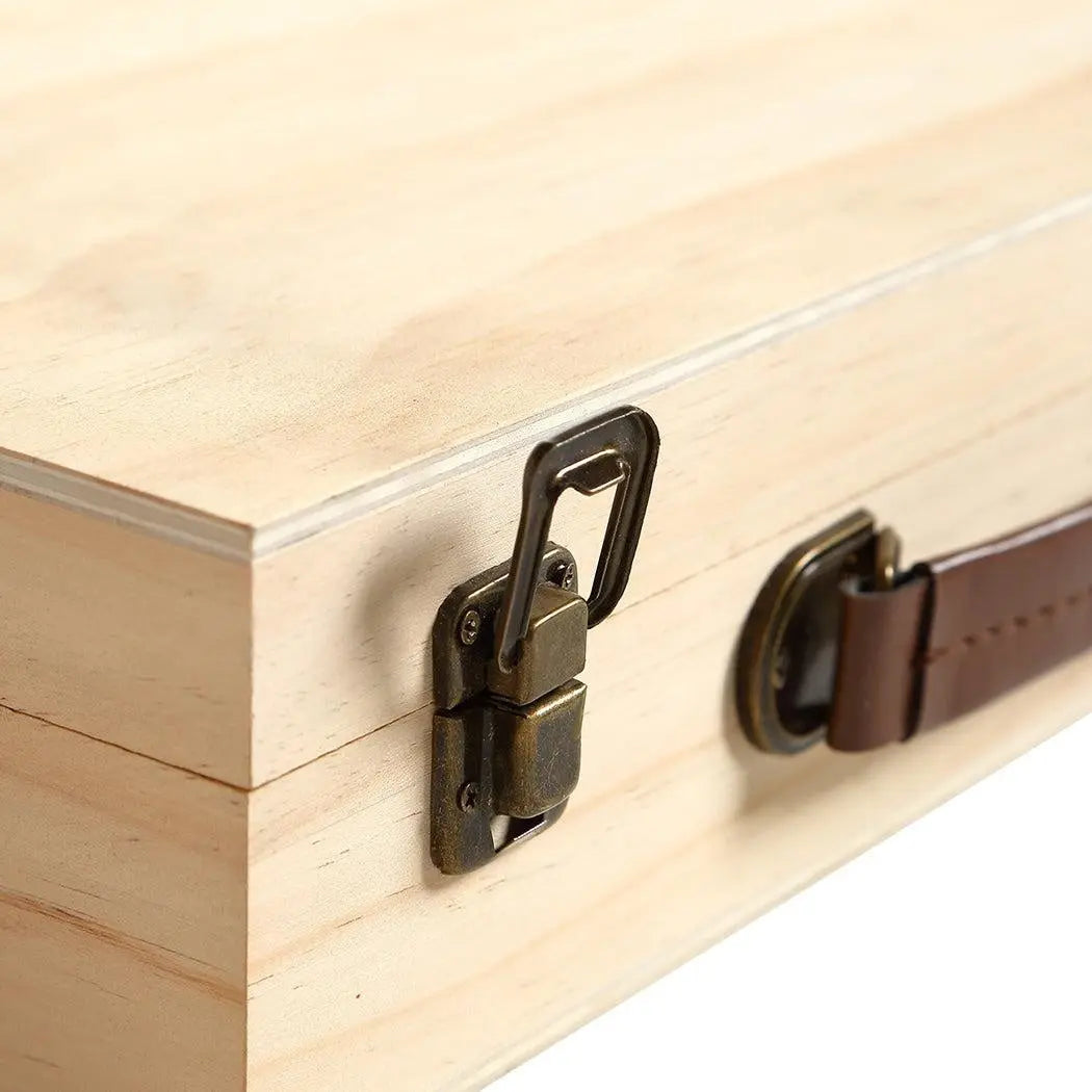 Essential Oil Storage Box Wooden 70 Slots Aromatherapy Container Organiser Deals499