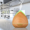 Essential Oils Ultrasonic Aromatherapy Diffuser Air Humidifier Purify 400ML Light Wood Deals499
