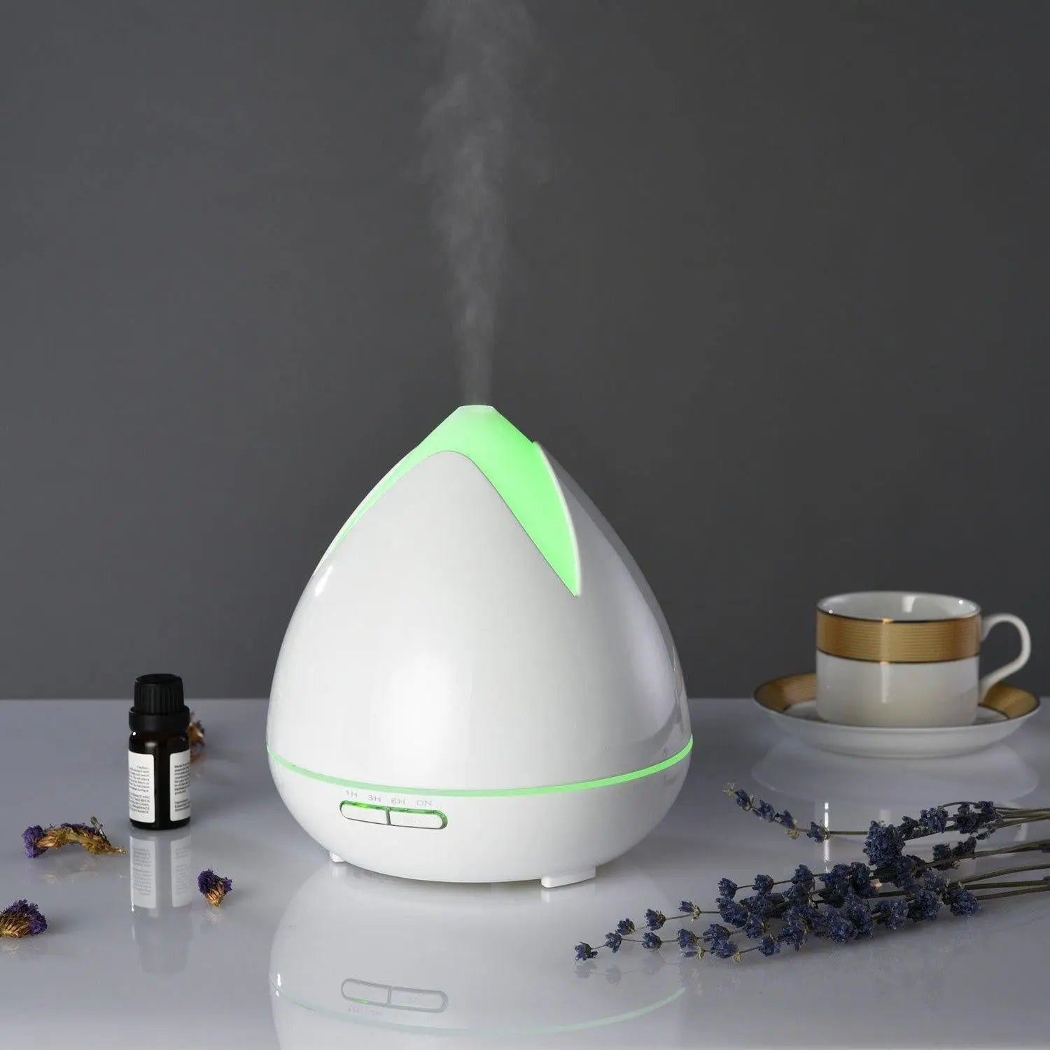 Essential Oils Ultrasonic Aromatherapy Diffuser Air Humidifier Purify 400ML White Deals499