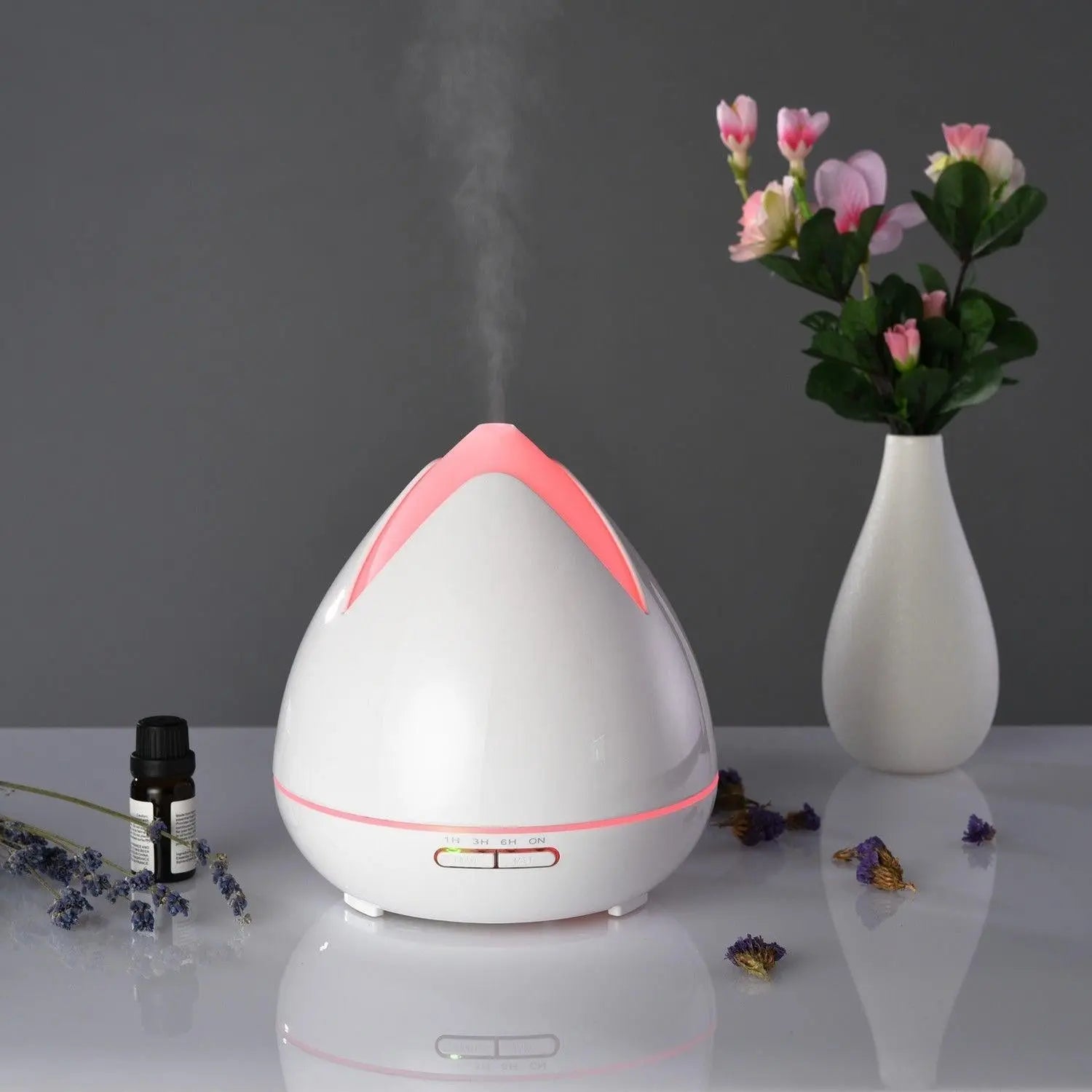 Essential Oils Ultrasonic Aromatherapy Diffuser Air Humidifier Purify 400ML White Deals499