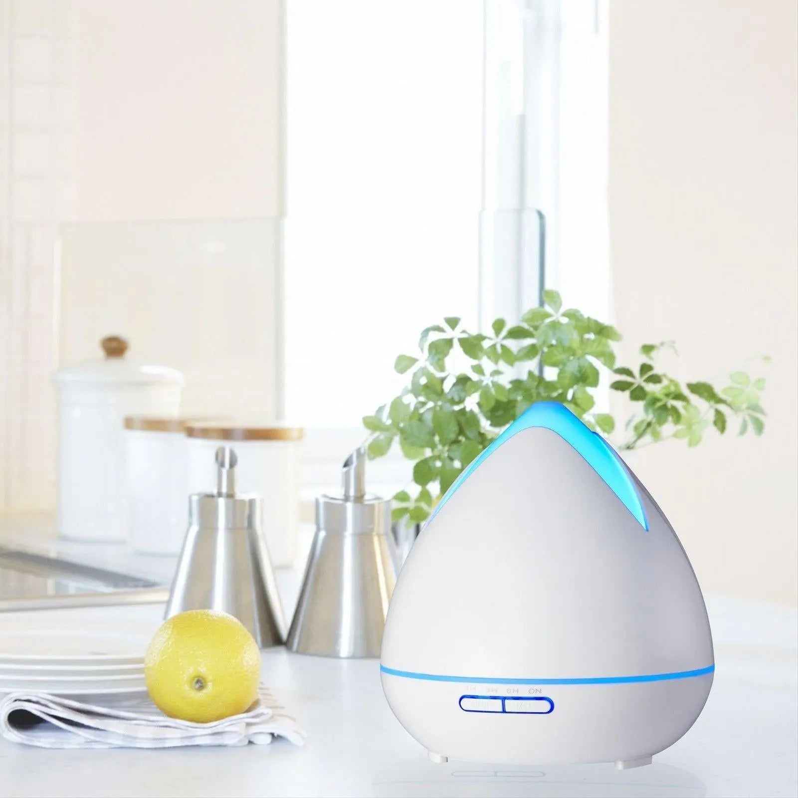 Essential Oils Ultrasonic Aromatherapy Diffuser Air Humidifier Purify 400ML White Deals499