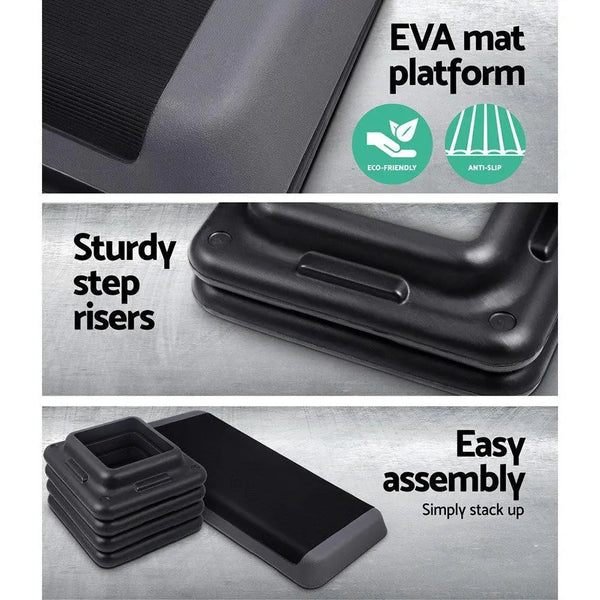 Everfit 3 Block Level Aerobic Step Bench Deals499