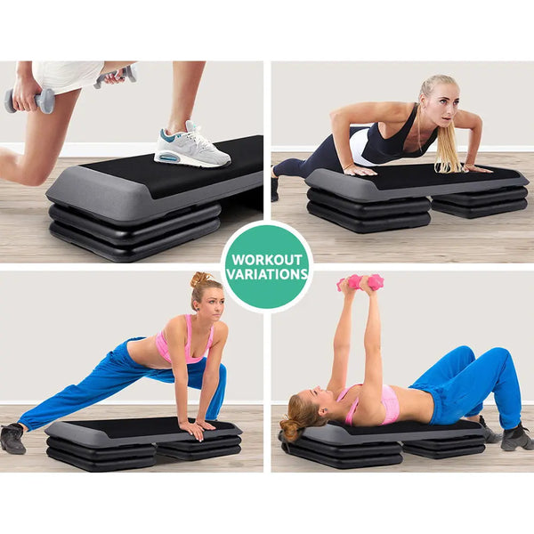 Everfit 3 Block Level Aerobic Step Bench Deals499