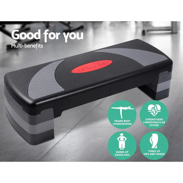 Everfit 3 Level Aerobic Step Bench Deals499
