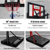 Everfit 3.05M Basketball Hoop Stand System Ring Portable Net Height Adjustable Black Deals499