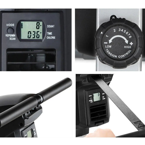 Everfit 8 Level Rowing Exercise Machine Deals499