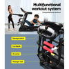Everfit Electric Treadmill 480mm 18kmh 3.5HP Auto Incline Home Gym Run Exercise Machine Fitness Dumbbell Massager Sit Up Bar Deals499