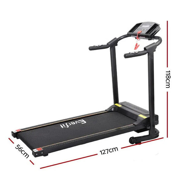Everfit Electric Treadmill Home Gym Exercise Fitness Running Machine Deals499