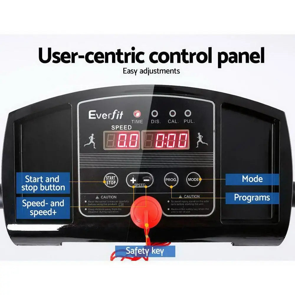 Everfit Electric Treadmill Home Gym Exercise Fitness Running Machine Deals499