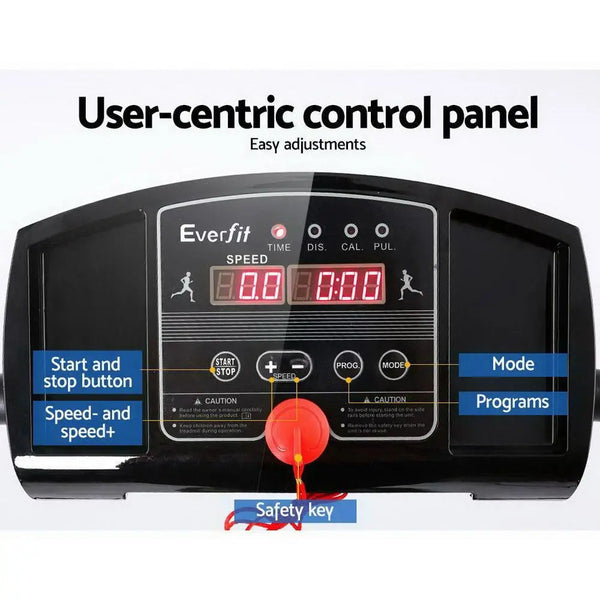 Everfit Electric Treadmill Home Gym Exercise Fitness Running Machine Deals499