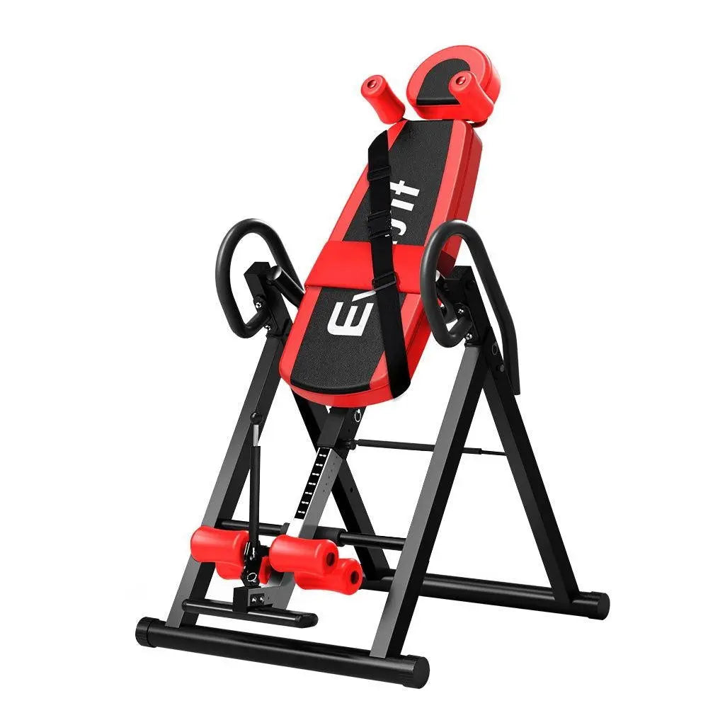 Everfit Inversion Table Gravity Stretcher Inverter Foldable Home Fitness Gym Deals499