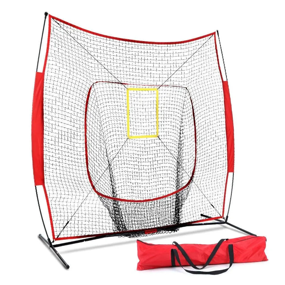 Everfit Portable Baseball Training Net Stand Softball Practice Sports Tennis Deals499