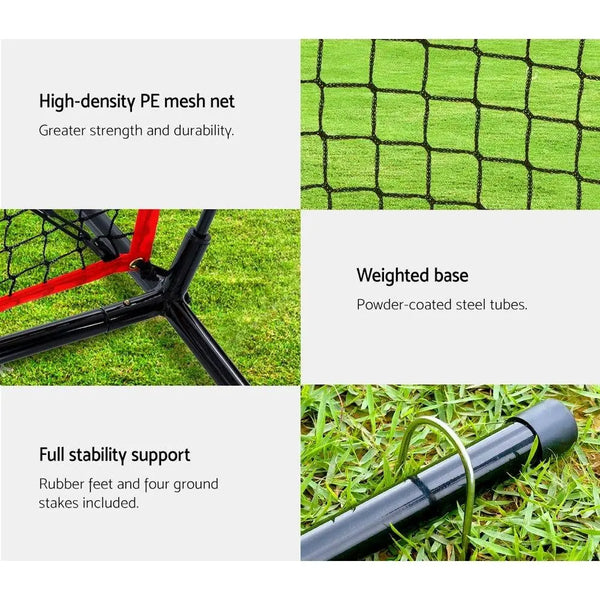 Everfit Portable Baseball Training Net Stand Softball Practice Sports Tennis Deals499
