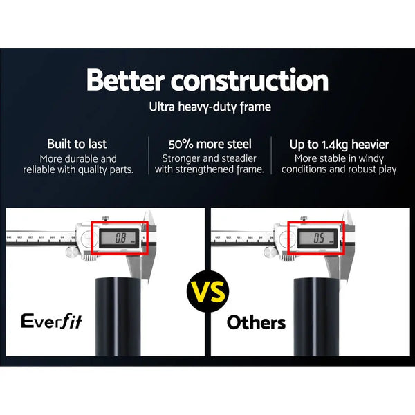 Everfit Portable Soccer Football Goal Net Kids Outdoor Training Sports Deals499