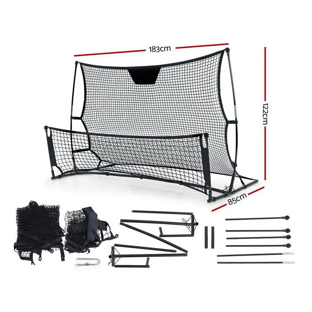 Everfit Portable Soccer Rebounder Net Volley Training Football Goal Pass Trainer Deals499