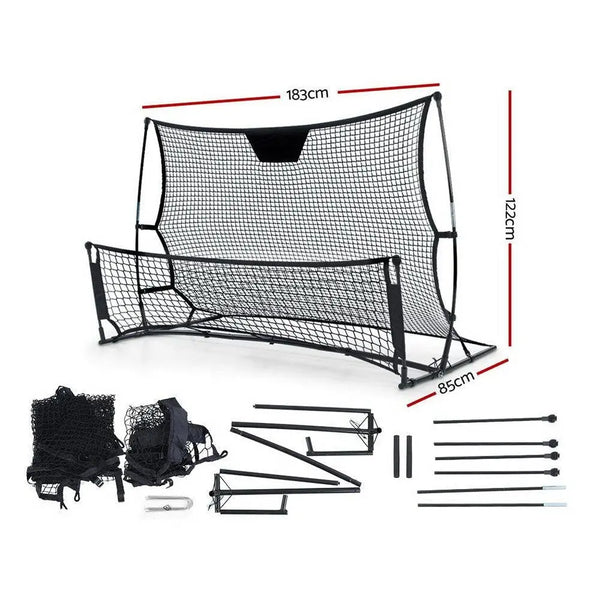 Everfit Portable Soccer Rebounder Net Volley Training Football Goal Pass Trainer Deals499