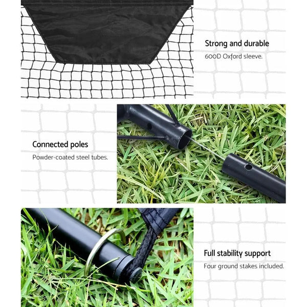 Everfit Portable Soccer Rebounder Net Volley Training Football Goal Pass Trainer Deals499